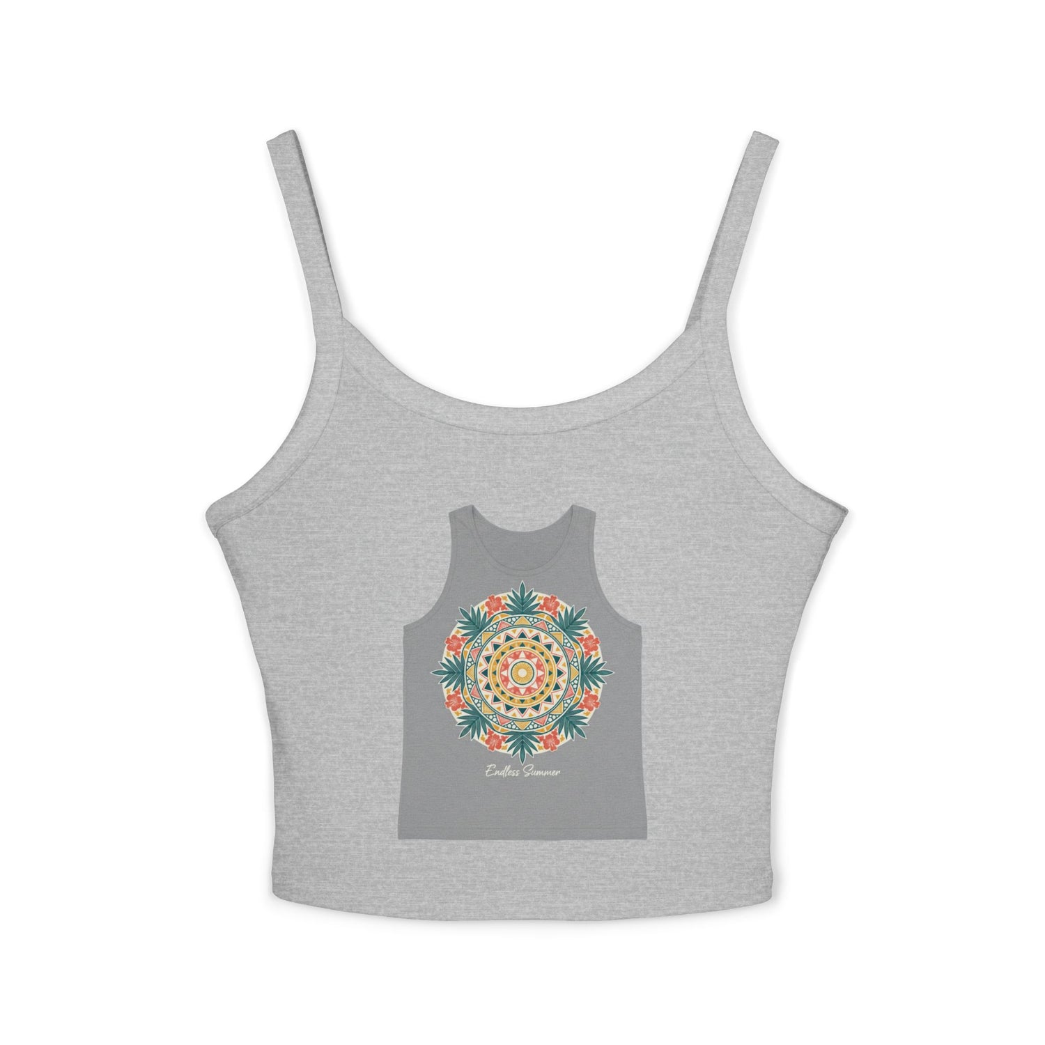 Boho Floral Mandala Tank Top — Women&