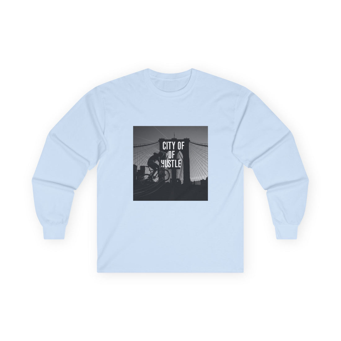 City of Hustle Long Sleeve Tee - Unisex Ultra Cotton T-Shirt for Urban Adventurers