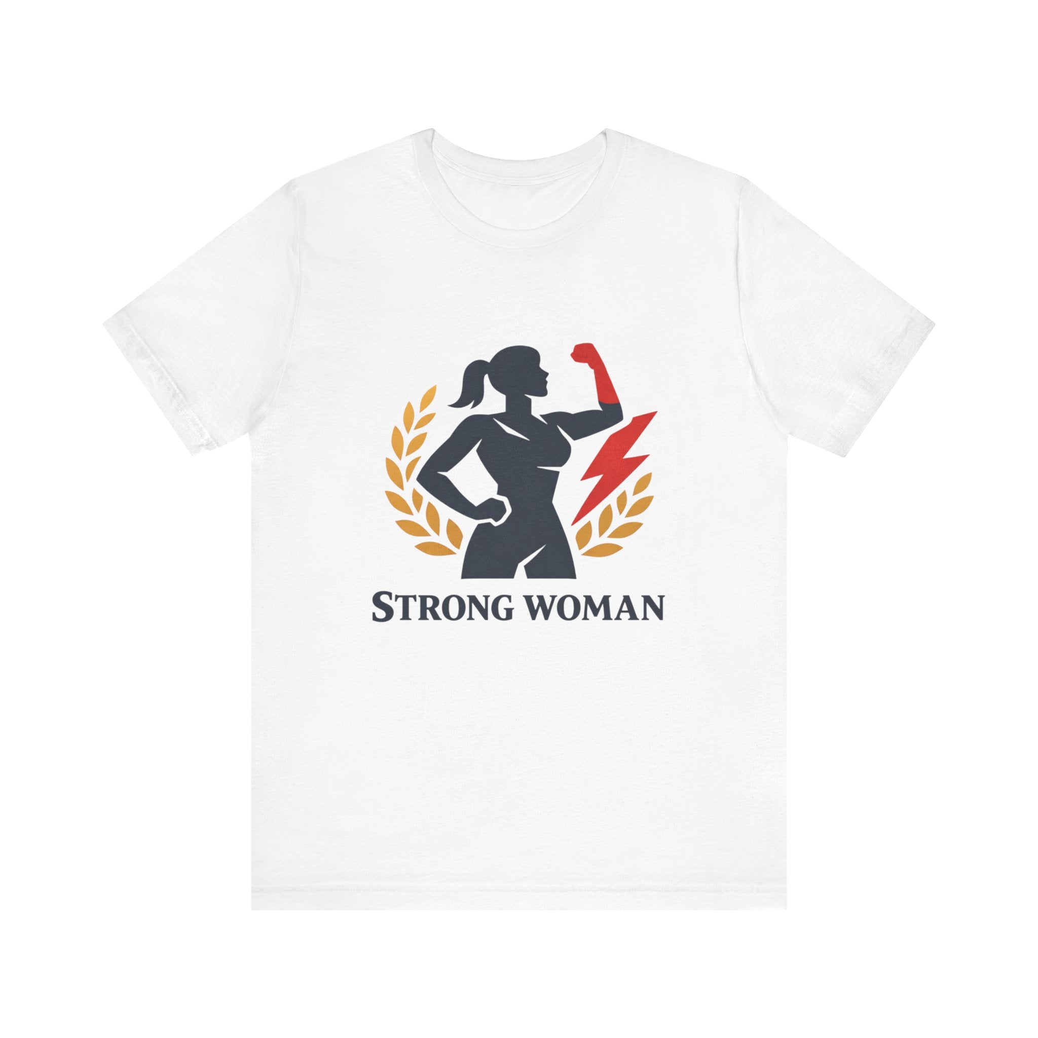 Unisex Graphic Tee - Eco-Friendly Unisex Jersey T-Shirt - Comfortable Casual Wear Tee - Strong Woman Printed Tee - Gift