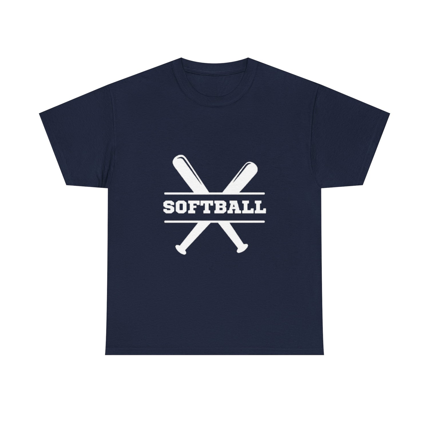 Unisex Heavy Cotton Tee - SoftBall Printed  T-Shirt - Comfortable Casual Wear Tee - Unique Graphic Tee - Gift