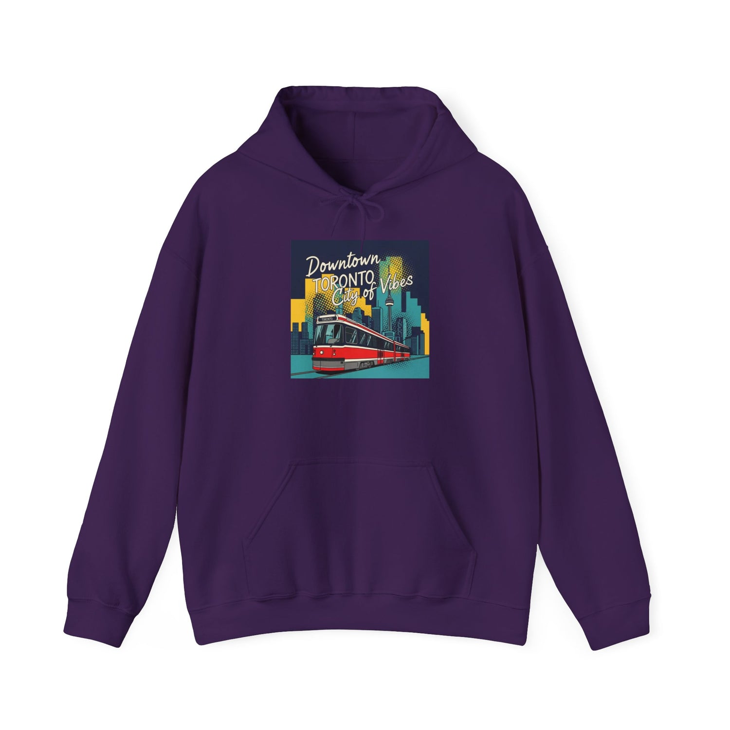 Downtown Toronto Vibes Hoodie, Cozy Sweatshirt for City Lovers, Urban [...]