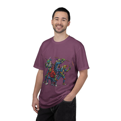 Trio T-Shirt | Retro Comic Heroes, Action Pose