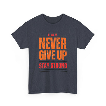 Unisex Heavy Cotton Tee Good Vibes Only Graphic Shir Durable &amp; Stylish