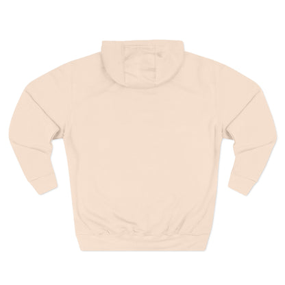 Pizza I  NY Hoodie — Cozy Grey Fleece Pullover