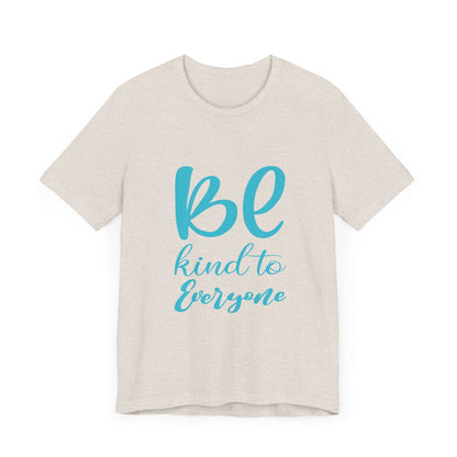 Unisex Graphic Tee – Eco-Friendly “Be Kind” Shirt for Everyday Wear