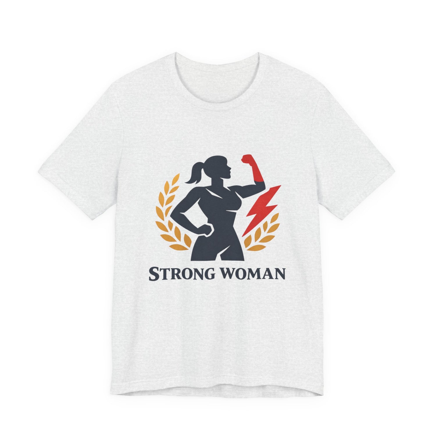 Unisex Graphic Tee - Eco-Friendly Unisex Jersey T-Shirt - Comfortable Casual Wear Tee - Strong Woman Printed Tee - Gift