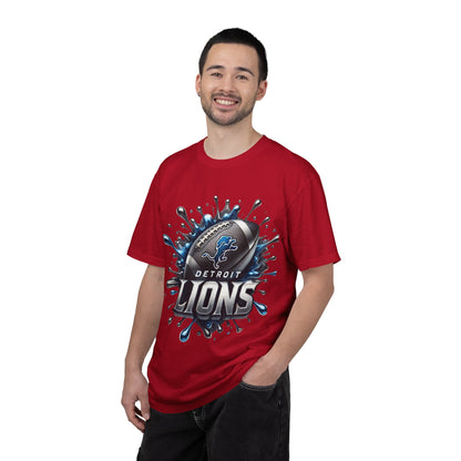 Detroit Lions Football Splash T-Shirt