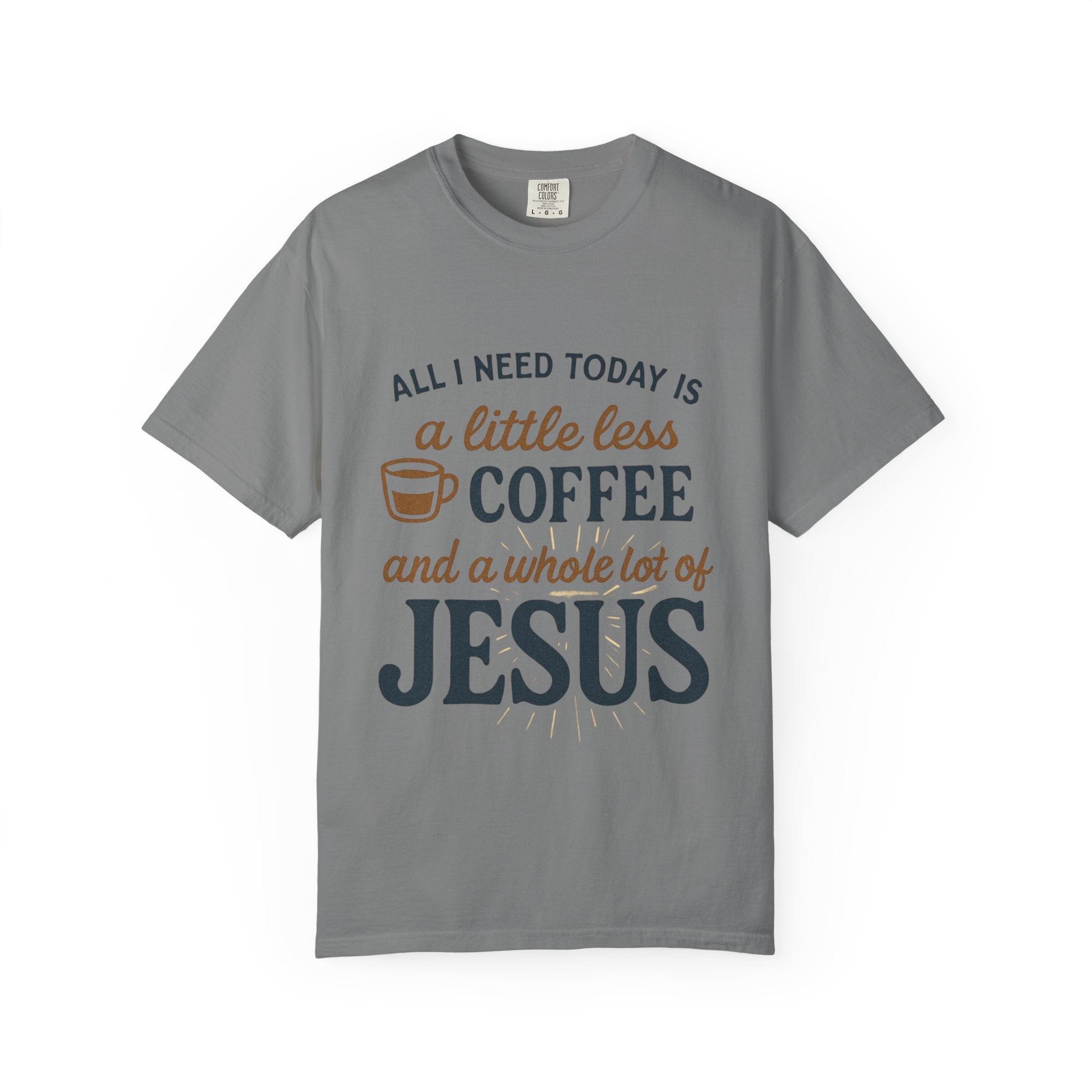 Coffee and Jesus Unisex T-Shirt, Faith-Based Gift, Relaxed Fit Tee, [...]
