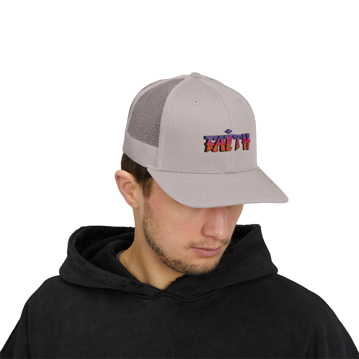 Faith Snapback Trucker Cap - Stylish &amp; Comfortable Hat for Every Occasion