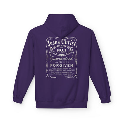 Forgiven Faith Hoodie — Christian Inspirational Pullover