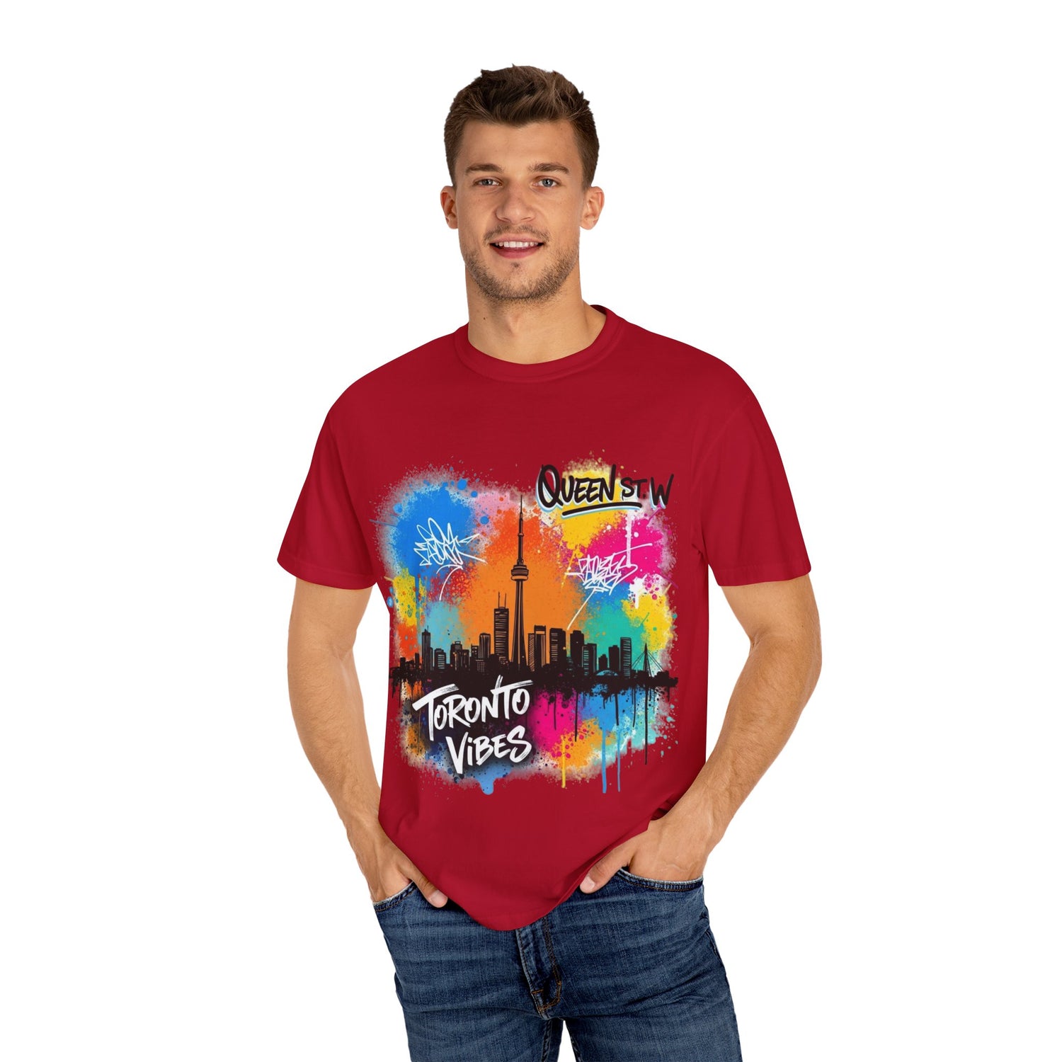 Toronto Vibes T-Shirt, Unisex Graphic Tee, Street Art Apparel, Urban Style [...]