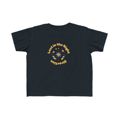 Toddler Tee — "Lost in the Right Direction" Adventure Shirt