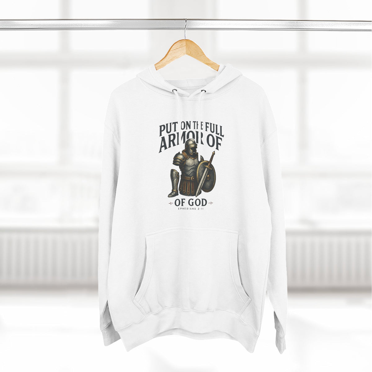 Faith-Inspired Fleece Hoodie