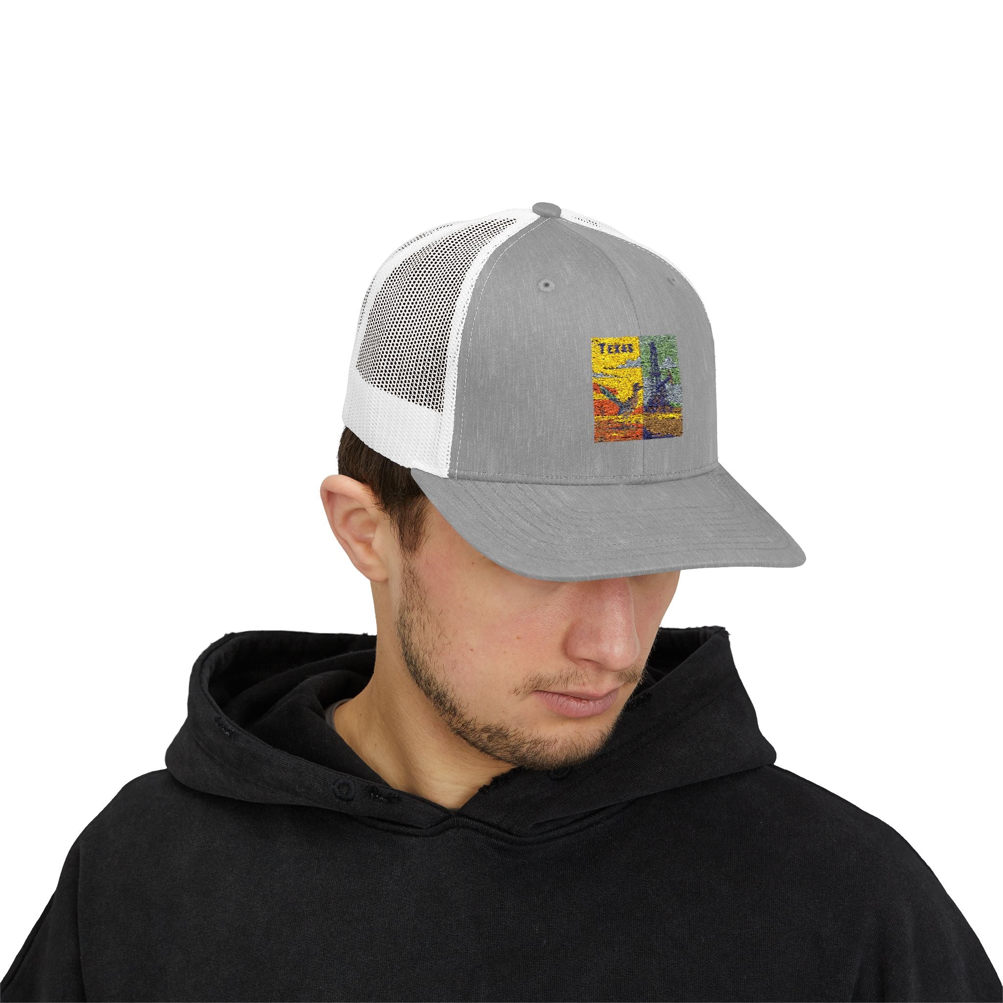 Vintage Texas Snapback Trucker Cap - Retro Style Hat for Outdoor Lovers
