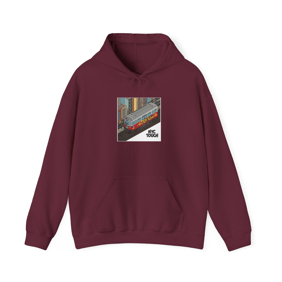 NYC Tough Unisex Hoodie – Cozy Heavy Blend Sweatshirt