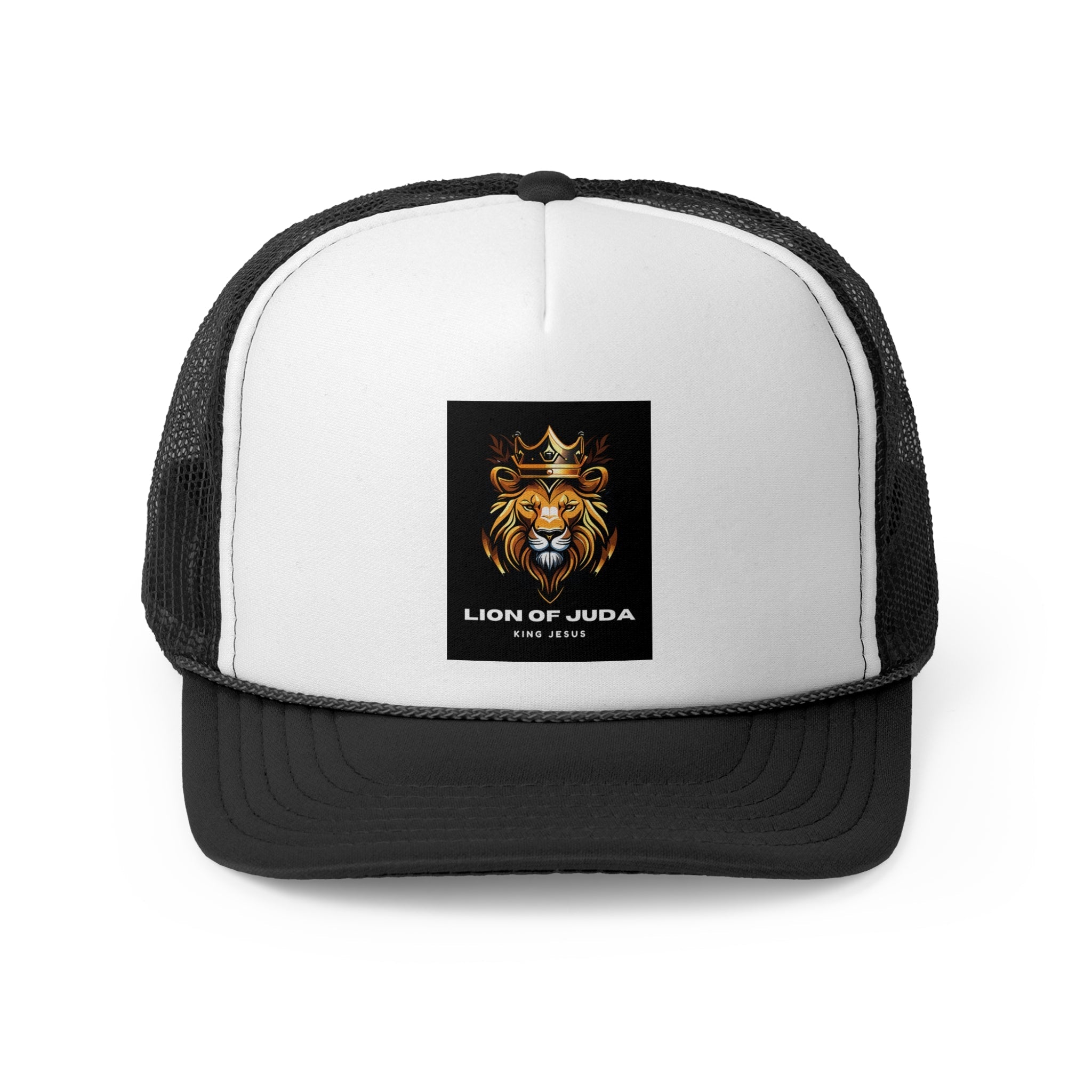 Lion of Judah Trucker Cap – Christian Snapback Hat for Men &amp; Women
