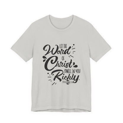 Eco-Friendly Unisex Graphic Tee — Sustainable Jersey Short Sleeve