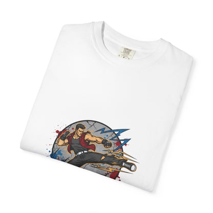 Vintage Fighter Plane illustration T-shirt | Retro Aviator Design