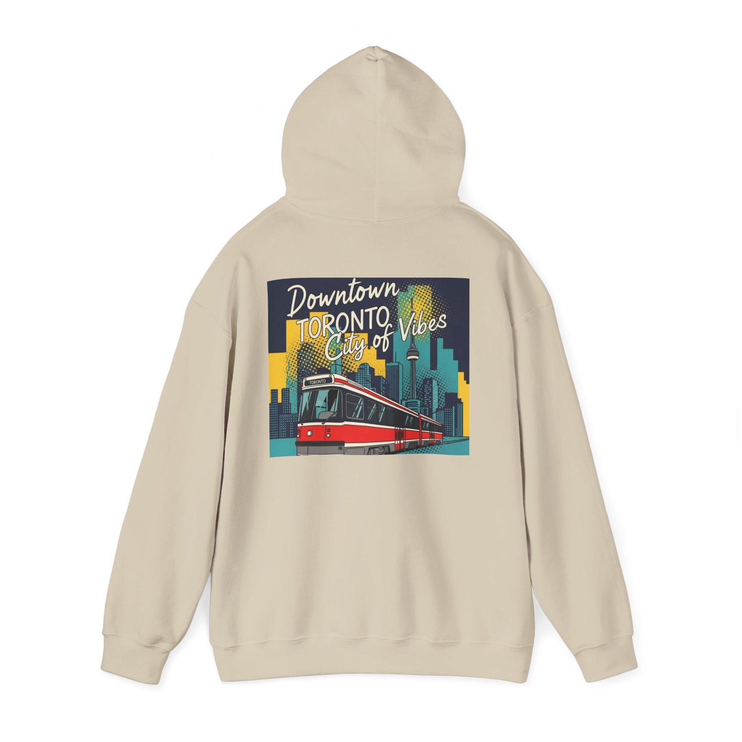 Downtown Toronto Vibes Hoodie, Cozy Sweatshirt for City Lovers, Urban [...]