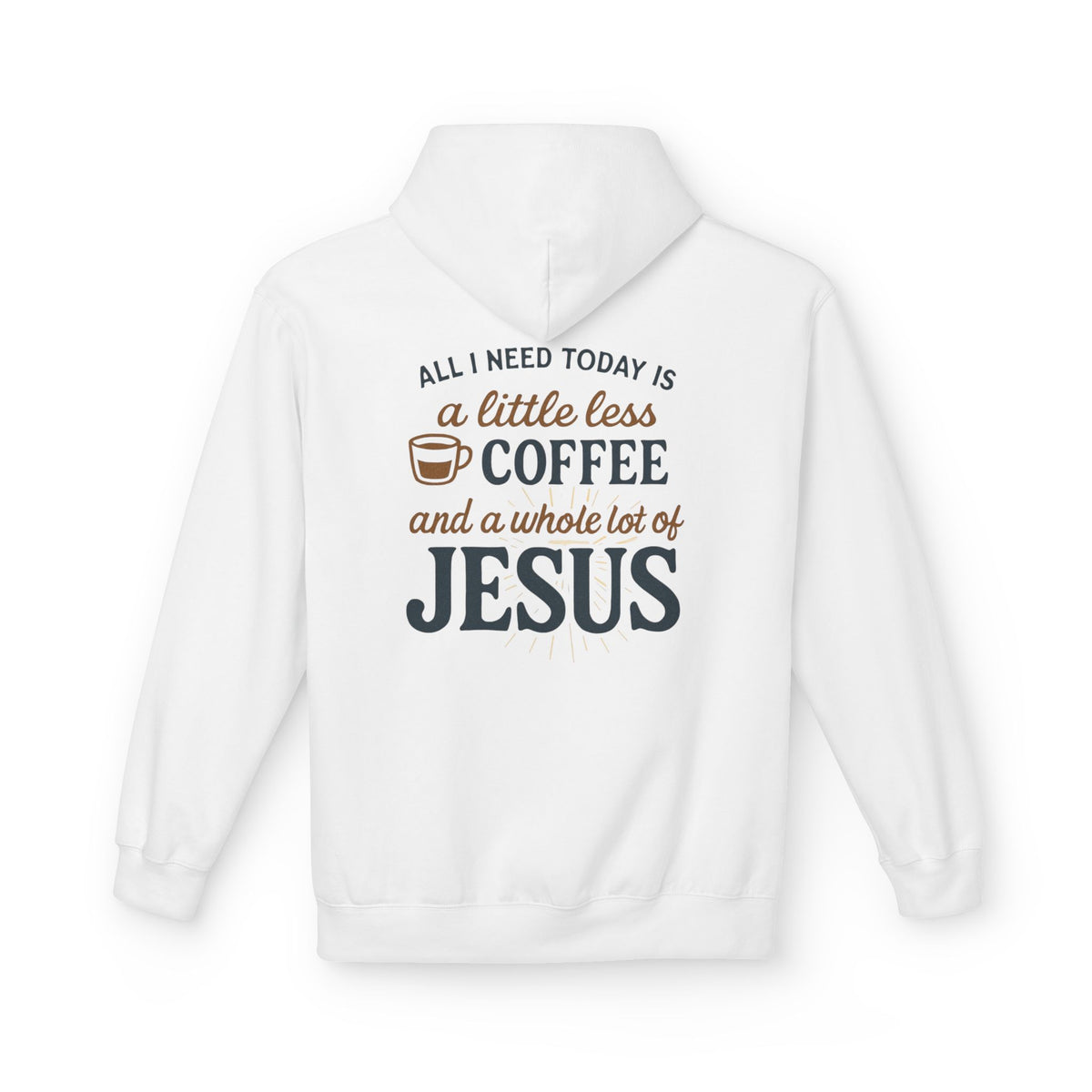 All I Need Today Is Coffee &amp; Jesus Hoodie, Inspirational Sweatshirt, [...]