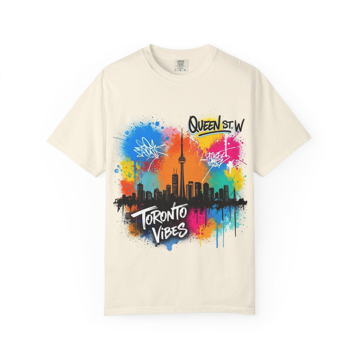 Toronto Vibes T-Shirt, Unisex Graphic Tee, Street Art Apparel, Urban Style [...]