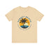 Unisex Graphic Tee - Sunset Beach Printed Tee -Eco-Friendly Gift Shirt