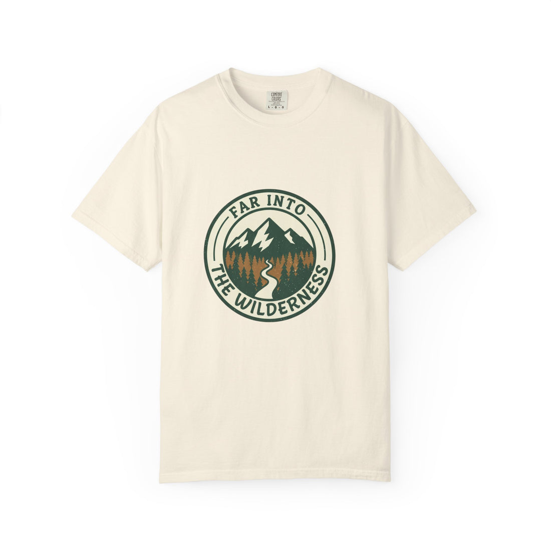 Wander Far, Live Wild T-Shirt - Comfortable Unisex Tee for Nature Lovers