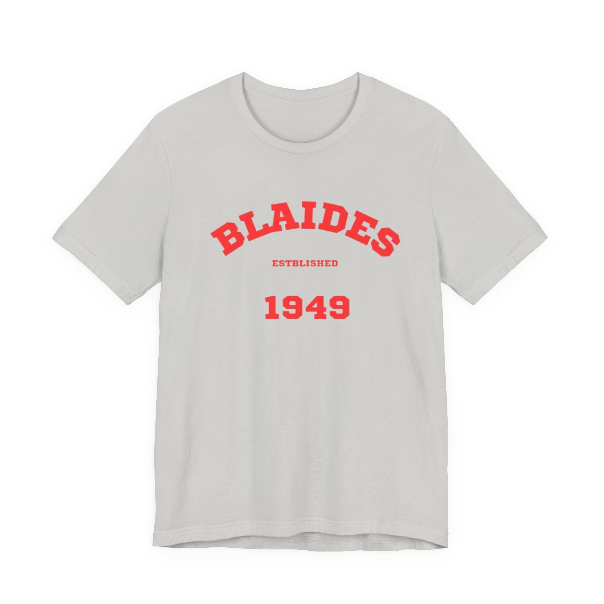 Unisex Graphic Tee - Eco-Friendly Unisex Jersey T-Shirt - Comfortable Casual Wear Tee - Blaides 1949 Printed Tee - Gift
