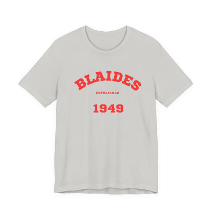 Unisex Graphic Tee - Eco-Friendly Unisex Jersey T-Shirt - Comfortable Casual Wear Tee - Blaides 1949 Printed Tee - Gift
