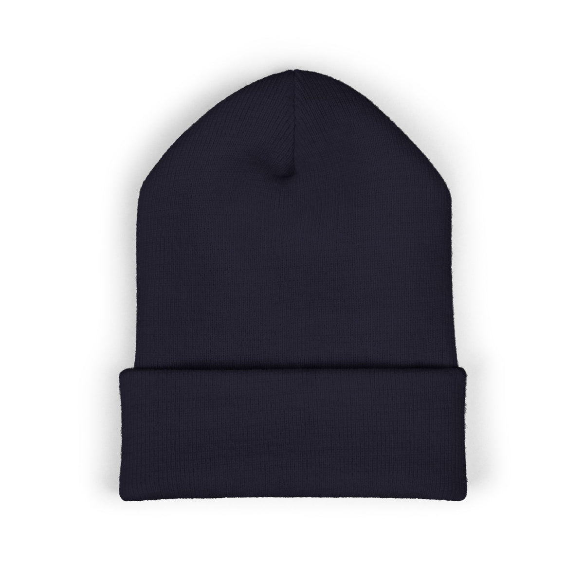 Cozy Embroidered Cuffed Beanie - Winter Warmth &amp; Style