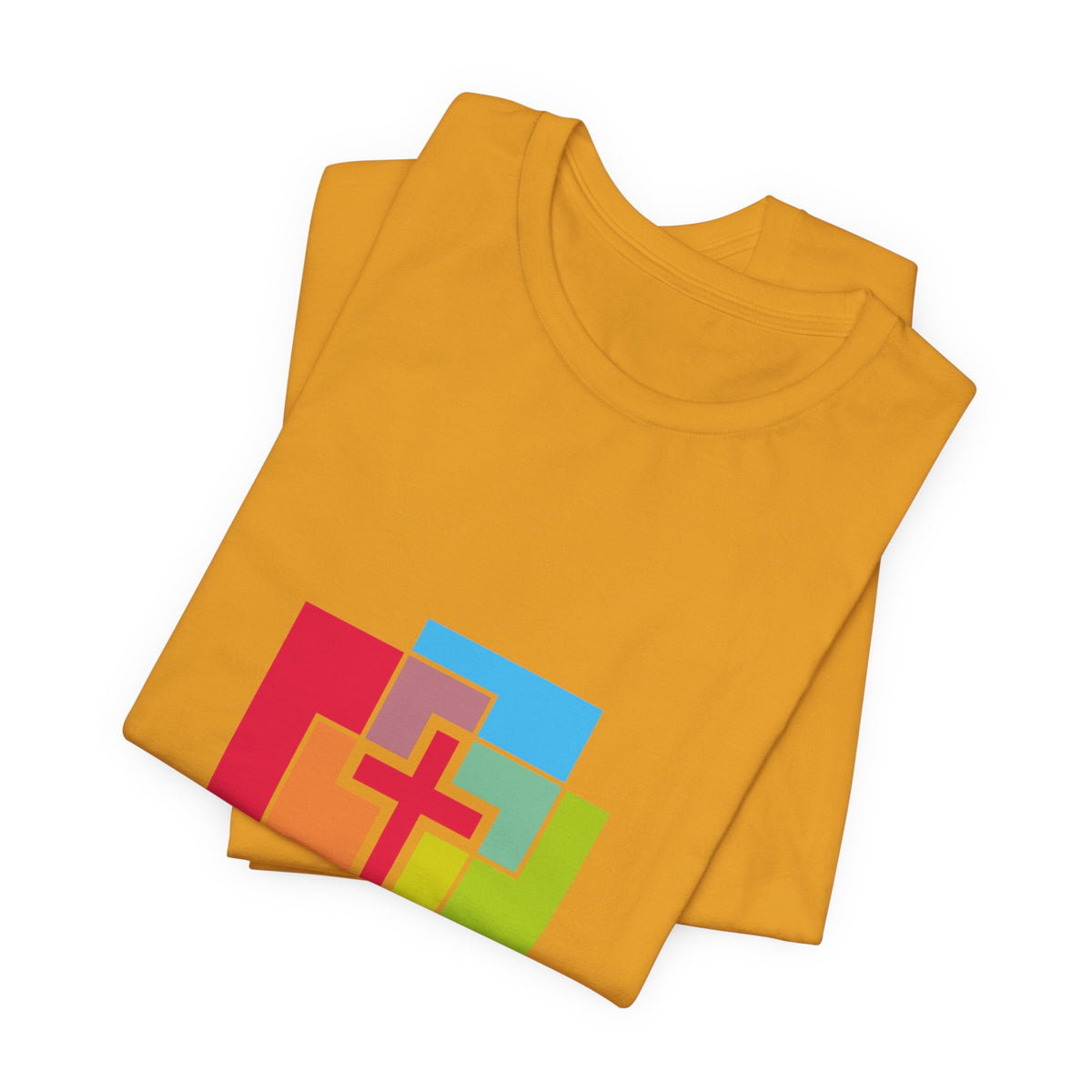 Colorful Faith Unisex Jersey Tee