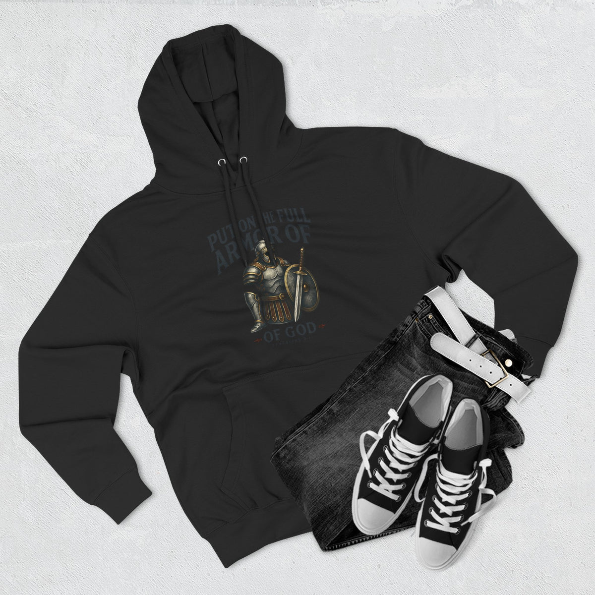 Faith-Inspired Fleece Hoodie