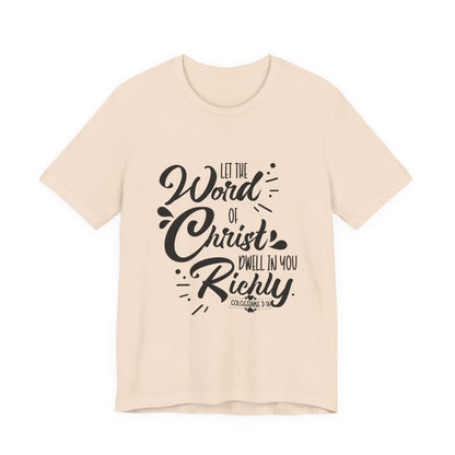 Eco-Friendly Unisex Graphic Tee — Sustainable Jersey Short Sleeve