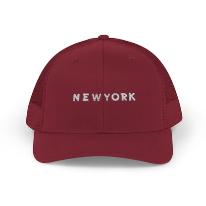 Stylish New York Snapback Trucker Cap, Casual Headwear, Outdoor Adventures, Gift for Friends, Summer Festivals, Trendy Accessory