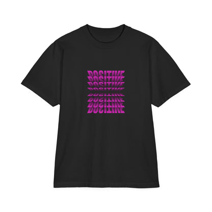Positive Vibes Unisex Drop-Shoulder T-Shirt – Comfy and Casual