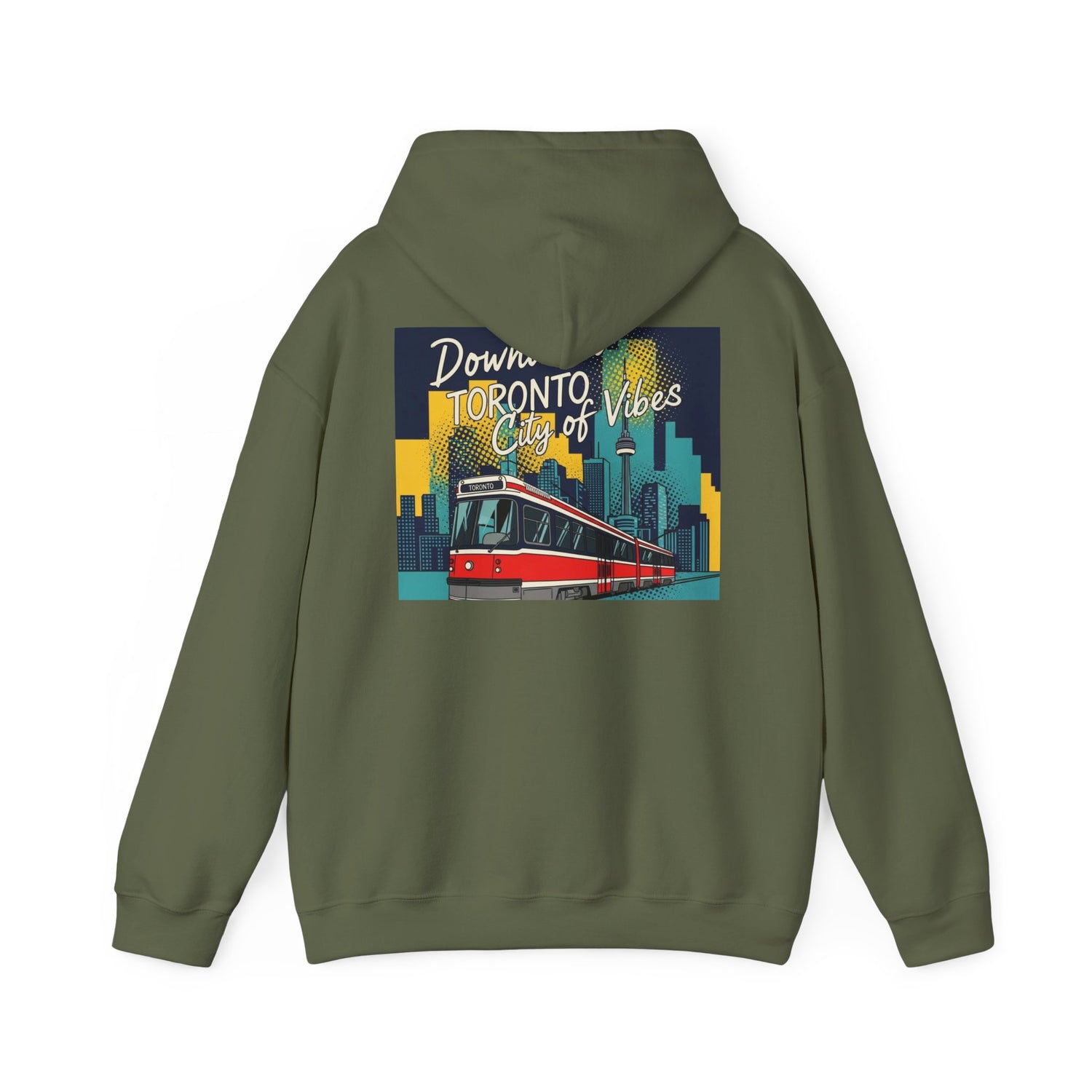 Downtown Toronto Vibes Hoodie, Cozy Sweatshirt for City Lovers, Urban [...]