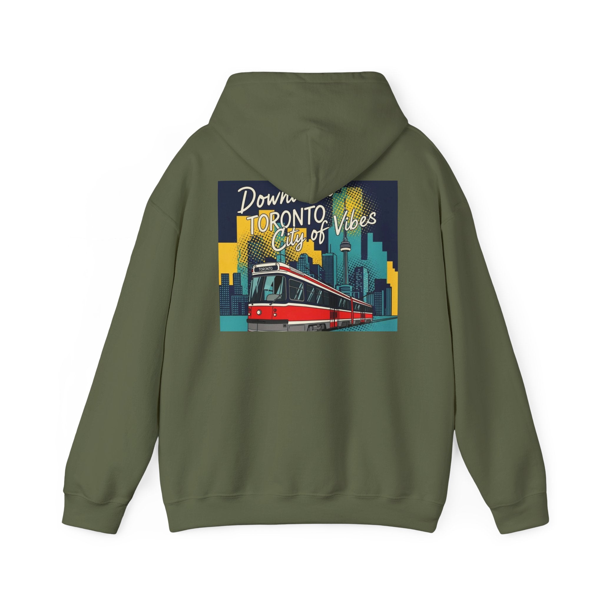 Downtown Toronto Vibes Hoodie, Cozy Sweatshirt for City Lovers, Urban [...]