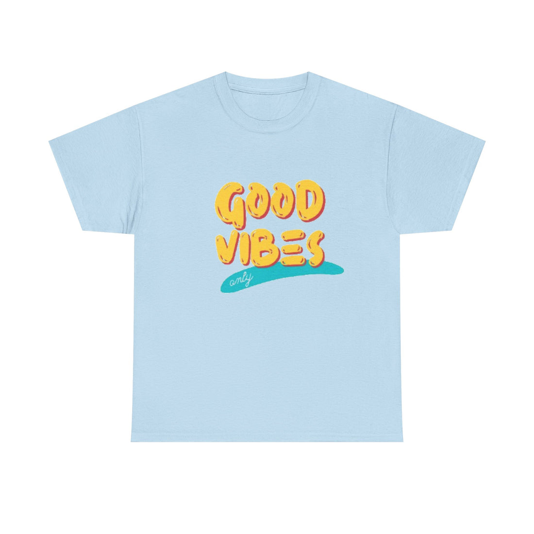 Good Vibes Tee — Retro Surf "Good Vibes" Graphic T-Shirt