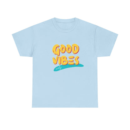 Good Vibes Tee — Retro Surf "Good Vibes" Graphic T-Shirt