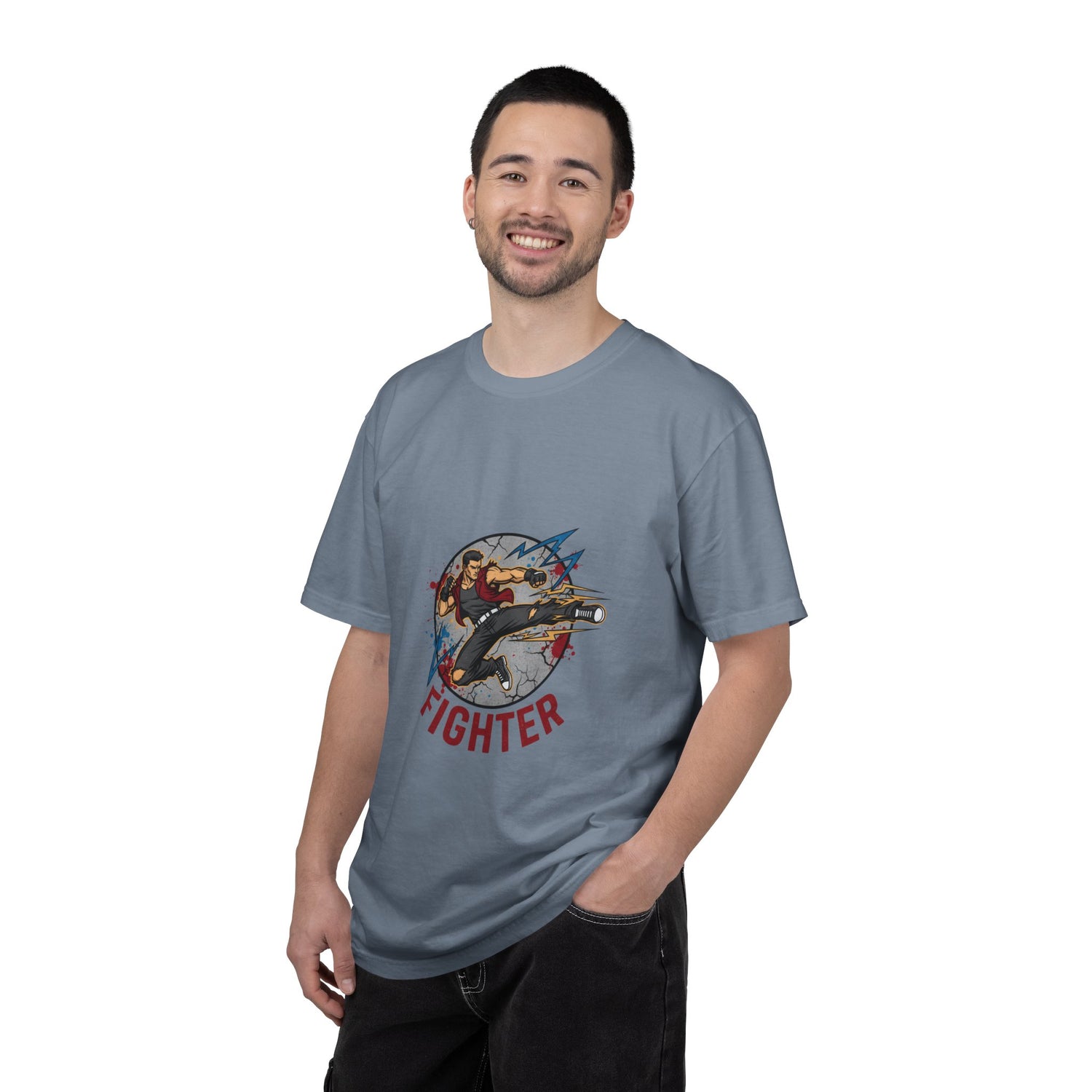 Vintage Fighter Plane illustration T-shirt | Retro Aviator Design