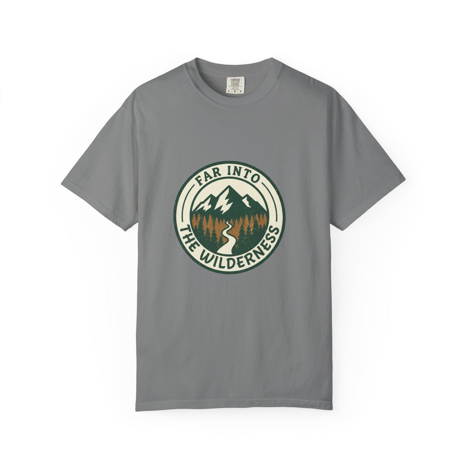 Wander Far, Live Wild T-Shirt - Comfortable Unisex Tee for Nature Lovers