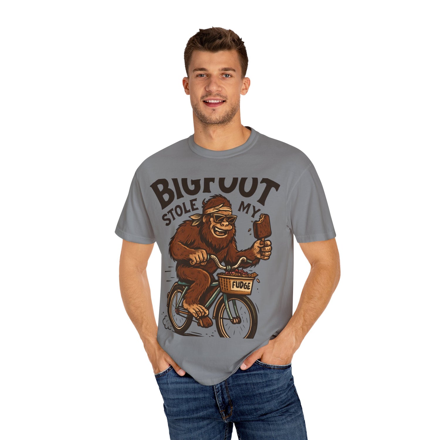 Bigfoot Stole My Fudge Unisex T-Shirt