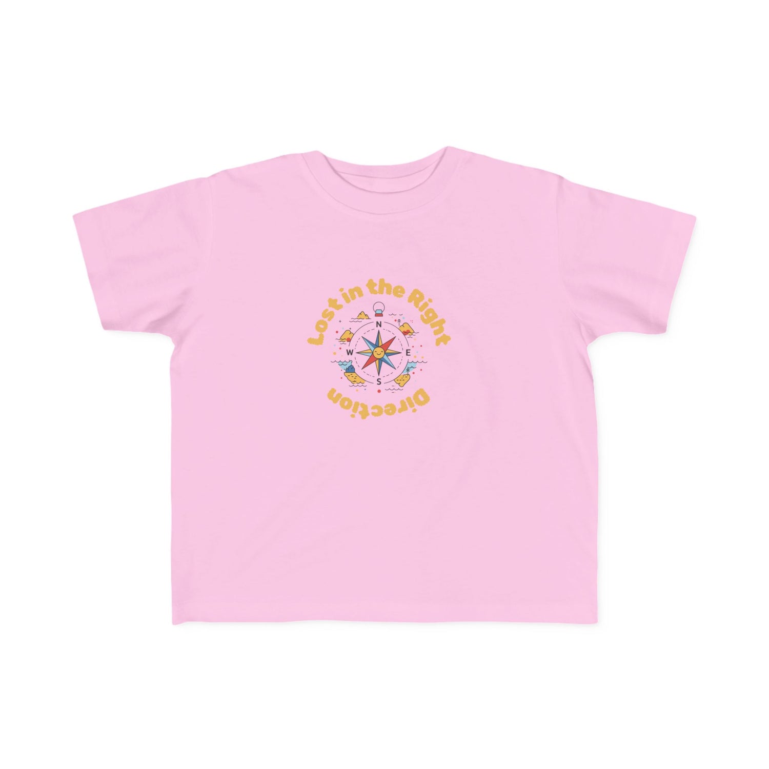 Toddler Tee — "Lost in the Right Direction" Adventure Shirt