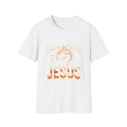 There Is Power In Jesus T-Shirt — Christian Faith Graphic Tee