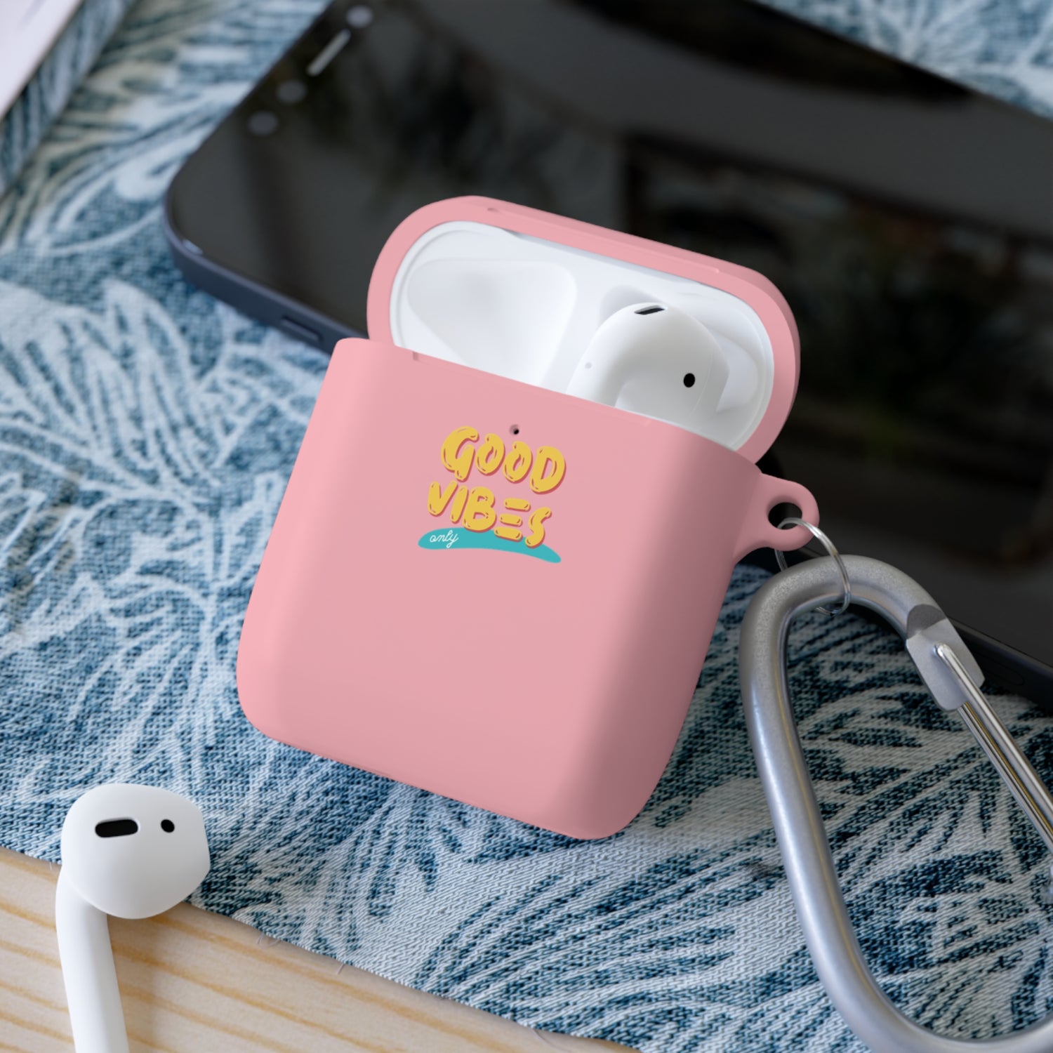 Good Vibes AirPods Case — Fun Surf Graphic AirPods &amp; AirPods Pro Cover