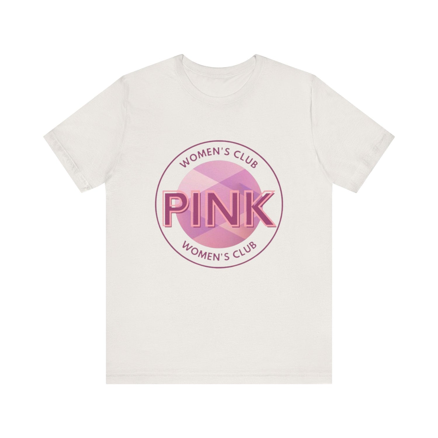 Unisex Graphic Tee - Pink Woman Club Printed Eco-Friendly Jersey 