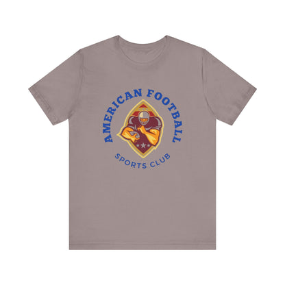 Unisex Graphic Tee - American Football Printed Tee - Sporty Gift Shirt