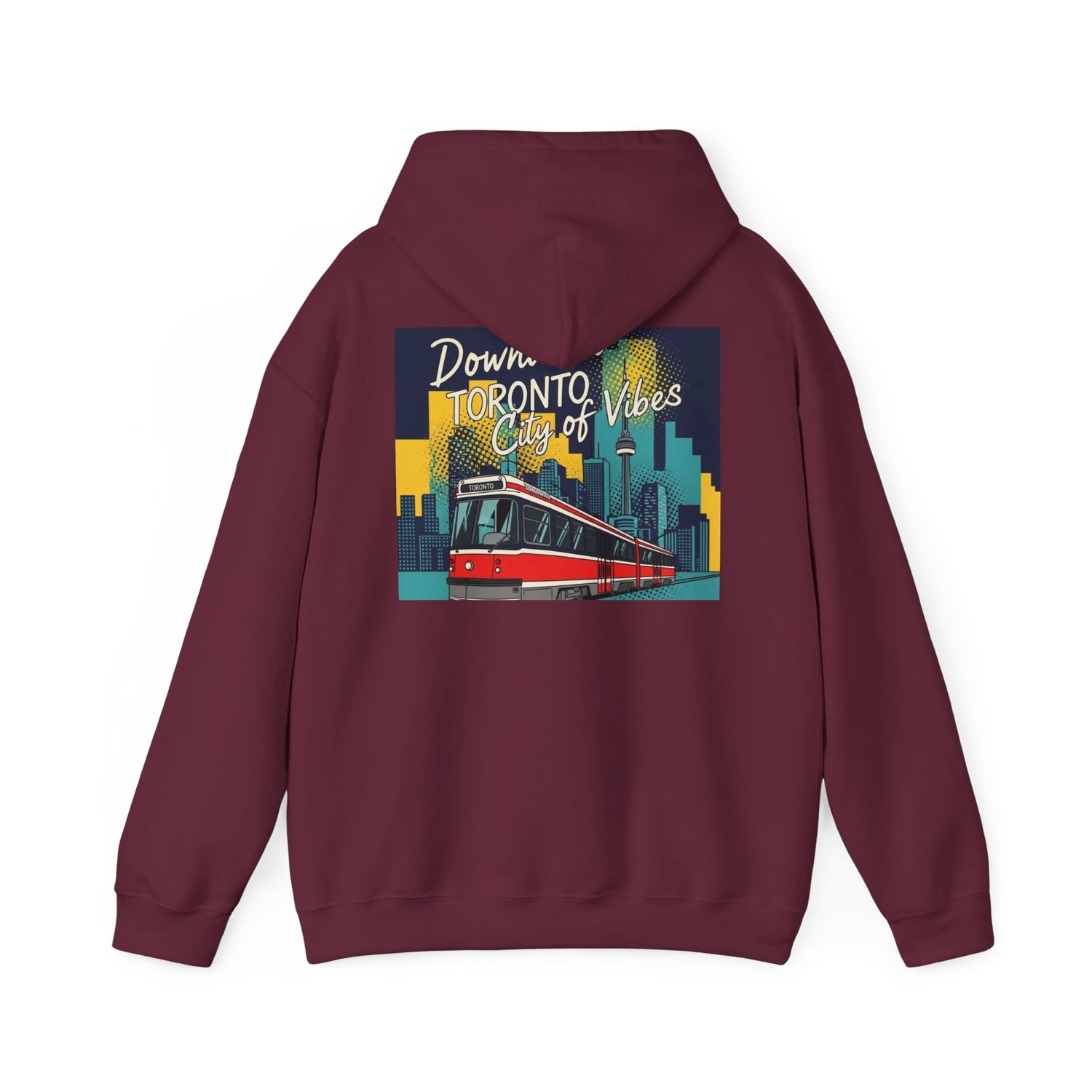 Downtown Toronto Vibes Hoodie, Cozy Sweatshirt for City Lovers, Urban [...]