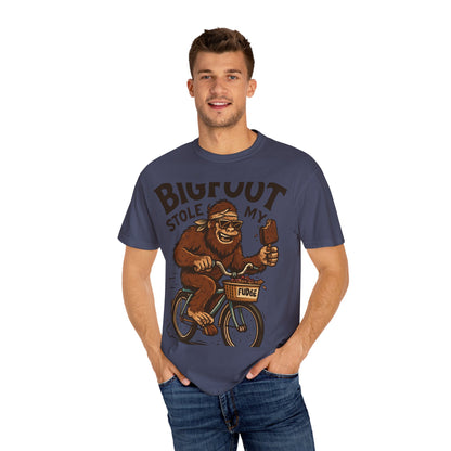 Bigfoot Stole My Fudge Unisex T-Shirt