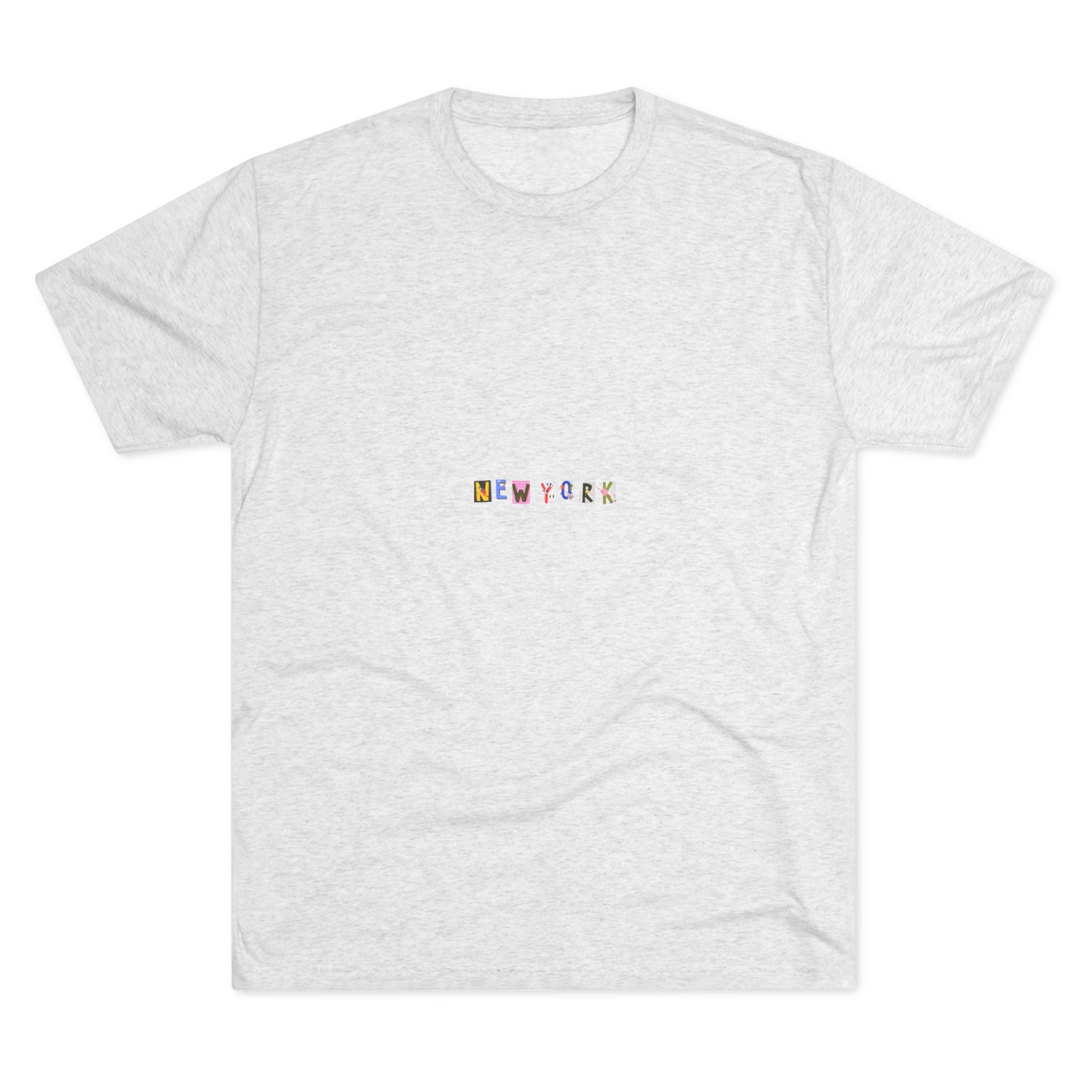 New York Graphic Unisex Tri-Blend Tee - Casual City Vibe
